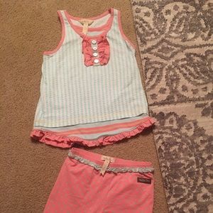 MJ tank and short set